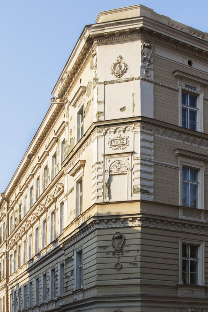 Facciata di un edificio storico